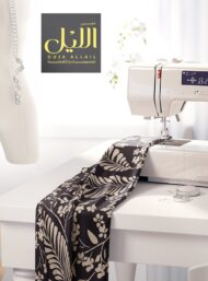 Leaf flower style with black, white colors - Image 7