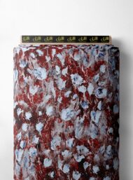 Petal flower style with red,white colors