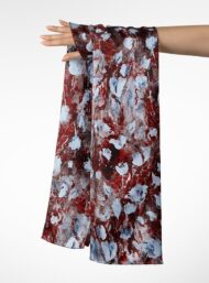 Petal flower style with red,white colors - Image 3