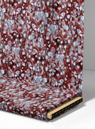 Petal flower style with red,white colors - Image 4