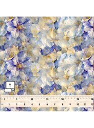Petal flower style with blue,white colors - Image 5