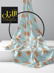 Petal flower style with blue,orange colors - Image 2