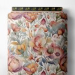 Petal flower style with pink,orange colors