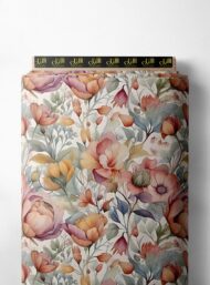 Petal flower style with pink,orange colors