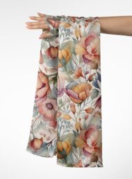 Petal flower style with pink,orange colors - Image 3