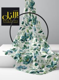 Petal flower style with blue,green colors - Image 2