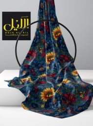 Petal flower style with blue,yellow colors - Image 2