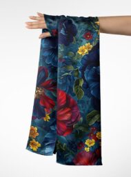 Petal flower style with blue,yellow colors - Image 3