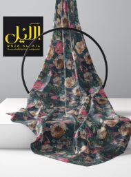 Bloom flower style with pink,green colors - Image 2