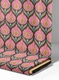 Petal flower style with pink,brown colors - Image 4