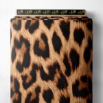 Leopard animal style with brown,black colors