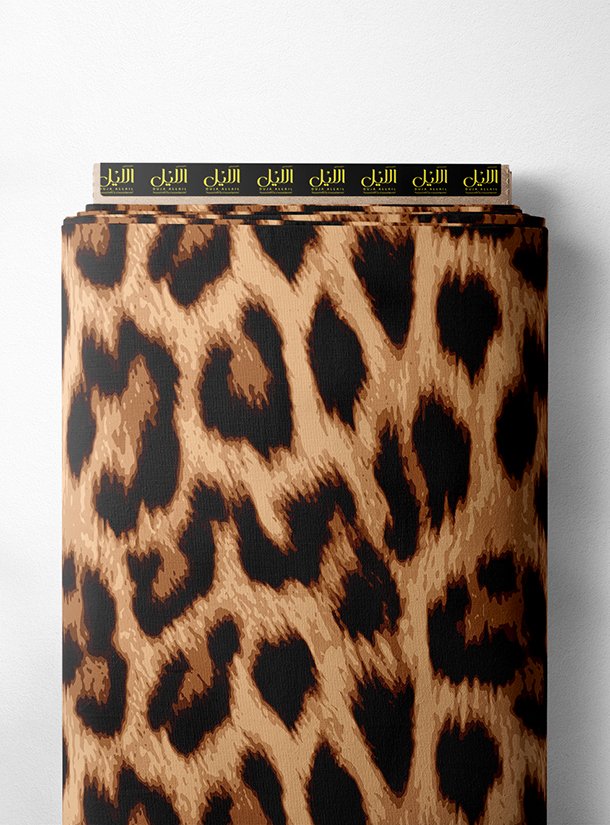 LAI01-3586_1.jpg Leopard animal style with brown,black colors - Image 1