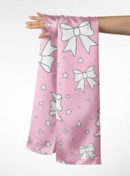 Bow others style with pink, white colors - Image 3