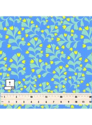 Leaf flower style with blue,yellow colors - Image 5