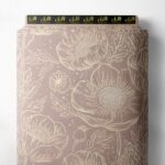 Petal flower style with pink,white colors