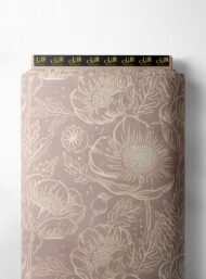 Petal flower style with pink,white colors