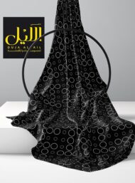 Circle geometric style with black, white colors - Image 2