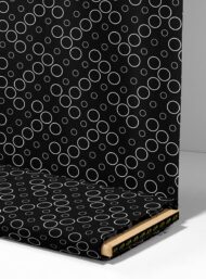 Circle geometric style with black, white colors - Image 4