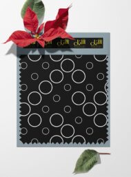Circle geometric style with black, white colors - Image 6