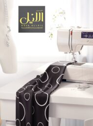 Circle geometric style with black, white colors - Image 7