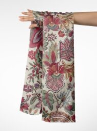 Leaf flower style with red,green colors - Image 3