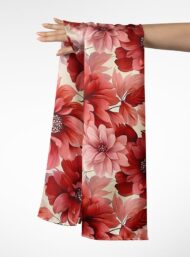 Bloom flower style with red,pink colors - Image 3