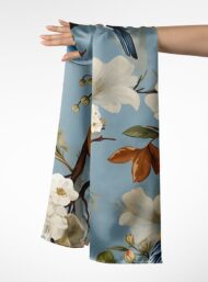 Bird nature style with blue,white colors - Image 3