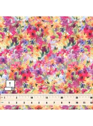 Bloom flower style with pink,yellow colors - Image 5