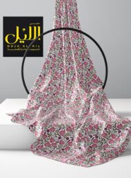 Leaf flower style with pink,green colors - Image 2