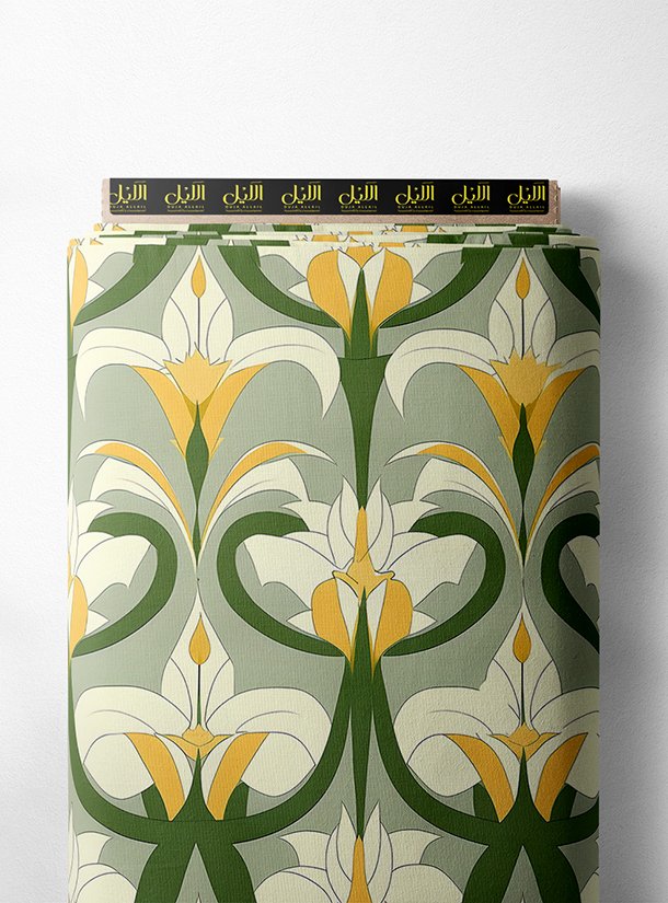 LAI01-3605_1.jpg Petal flower style with yellow,green colors - Image 1