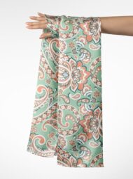 Petal flower style with green,orange colors - Image 3