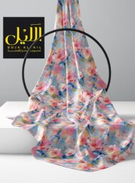 Bloom flower style with pink,blue colors - Image 2