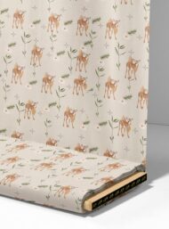 Deer nature style with brown,green colors - Image 4