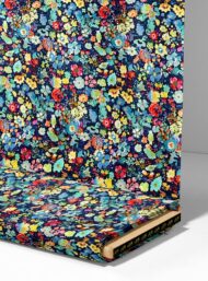 Leaf flower style with red,blue colors - Image 4