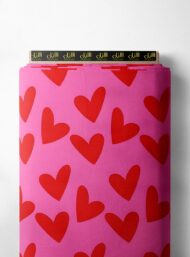 Heart others style with red, pink colors