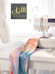 Leaf flower style with blue,pink colors - Image 7