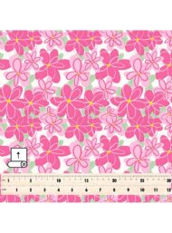 Bloom flower style with pink,green colors - Image 5