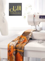 Petal flower style with orange,white colors - Image 7