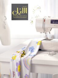 Bee flower style with yellow,blue colors - Image 7