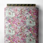 Petal flower style with pink,white colors