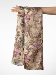 Petal flower style with brown,pink colors - Image 3