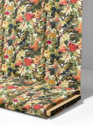 Leaf flower style with green,red colors - Image 4