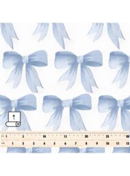 Bow others style with blue, white colors - Image 5