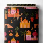 Camel others style with pink,orange colors