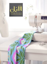 Bloom flower style with green,pink colors - Image 7