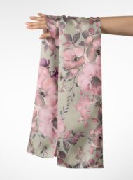 Blossom flower style with pink,green colors - Image 3