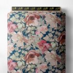 Petal flower style with red,green colors