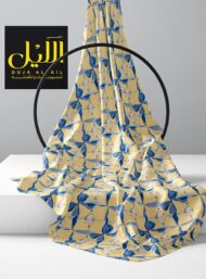 Ribbon flower style with blue,pink colors - Image 2