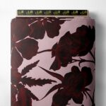 Rose flower style with red, pink colors