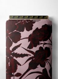 Rose flower style with red, pink colors